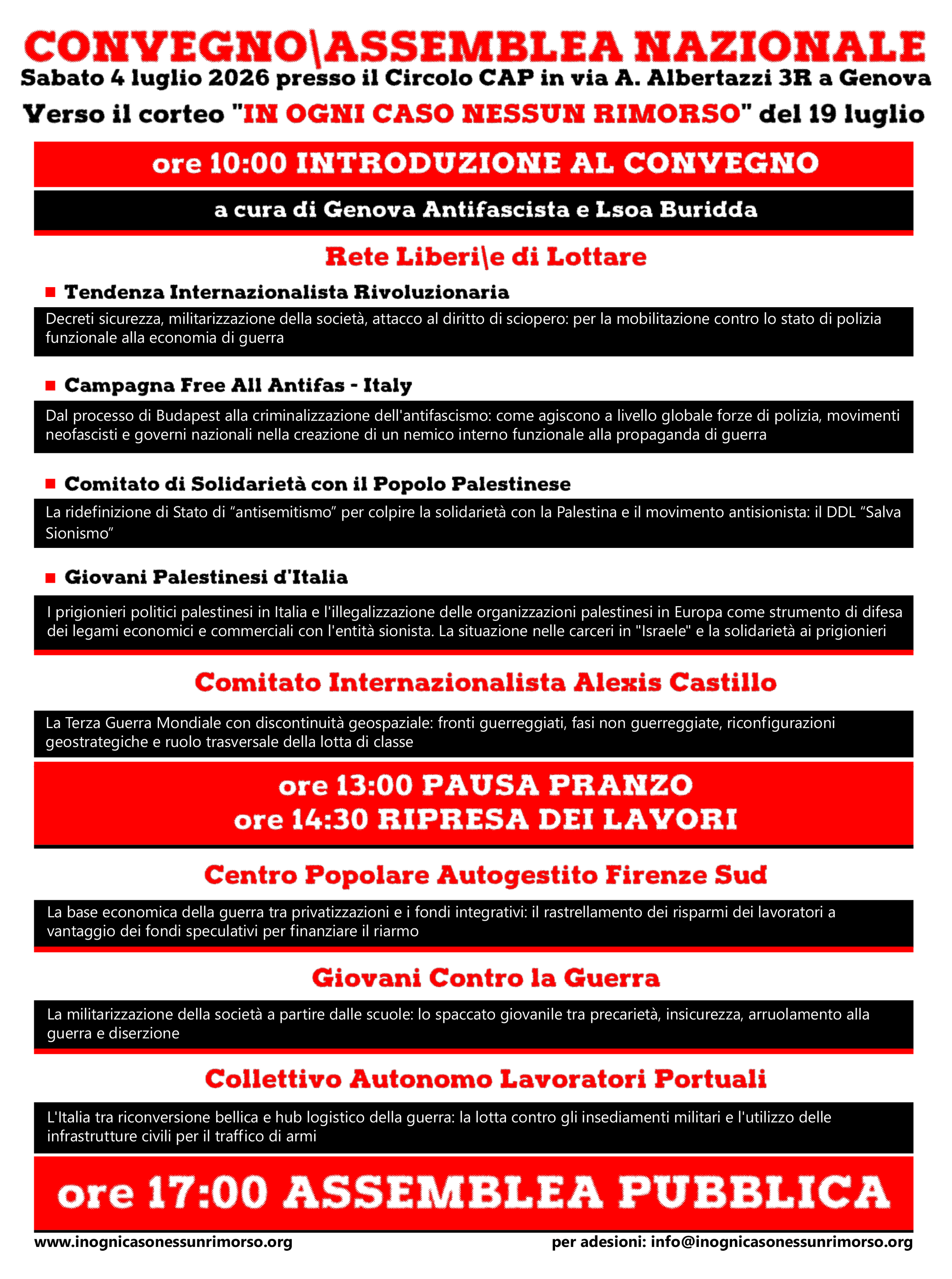 Convegno e Assemblea