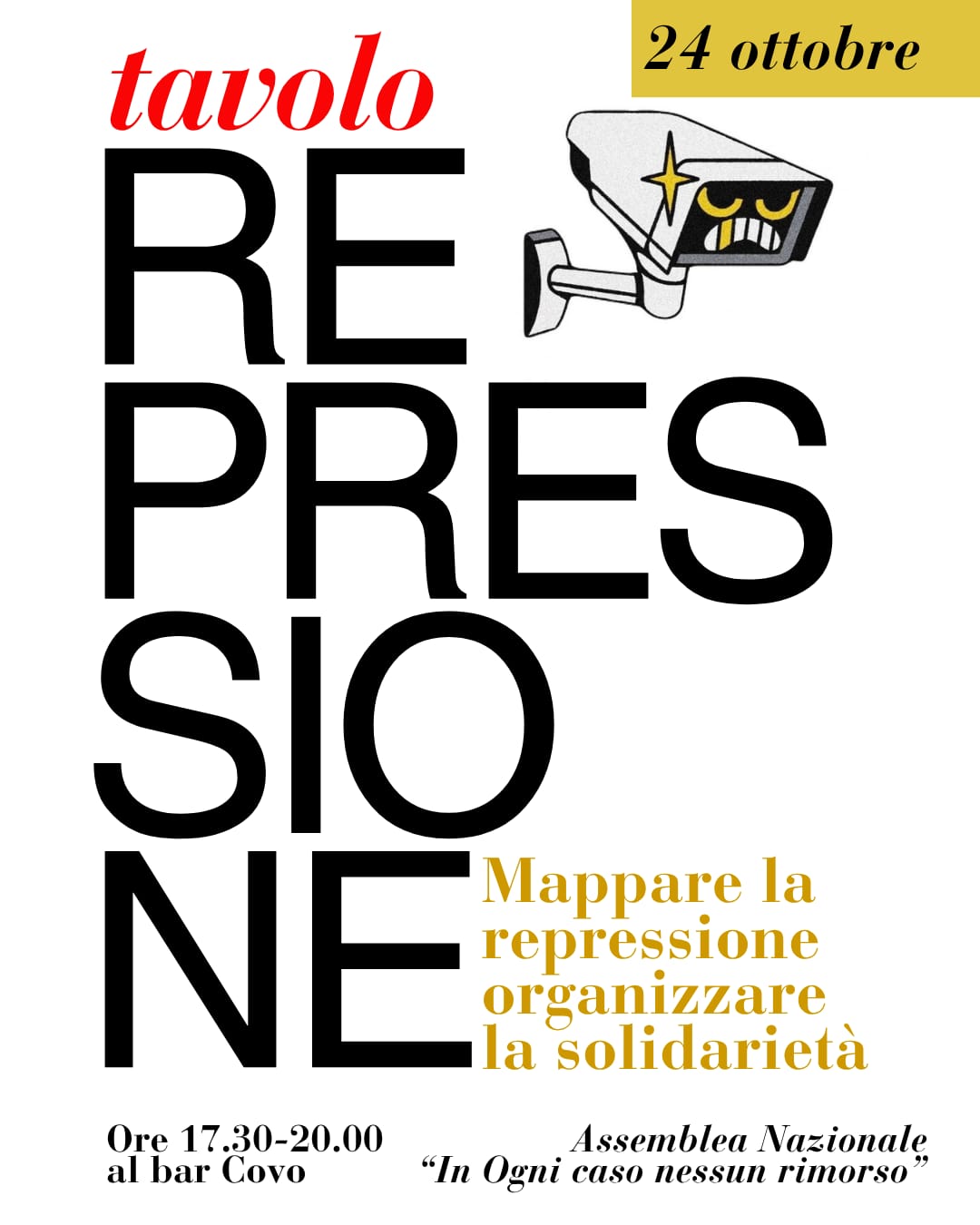 Mappare la repressione e organizzare la solidarietà